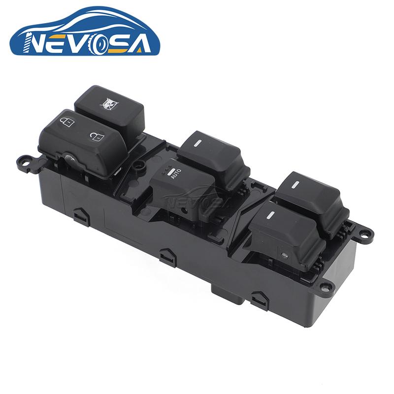 NEVOSA 93575-1W010 93570-1W155 Front Left Driver Power Window Switch Passenger Rear Button For Kia Rio Pride 2012 2013 2014 2015