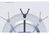 Stainless Steel Two-in-One Fishing Rod Holder & Ground Stake Stand