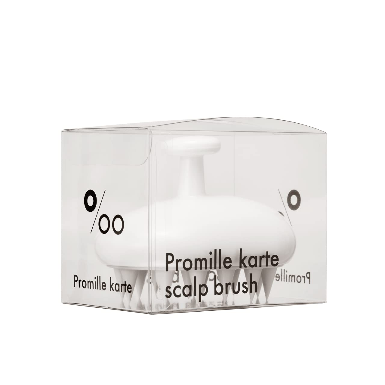 

salon Promille Scalp Brush Scalp Massage Scalp Brush Shampoo Brush Made of Soft Silicone [Beauty exclusive]