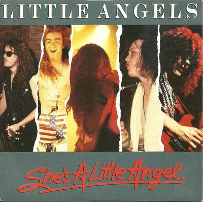7inch Record LITTLE ANGELS - She's A Little Angel LTL7 Polydor 1990 UK Rock Used