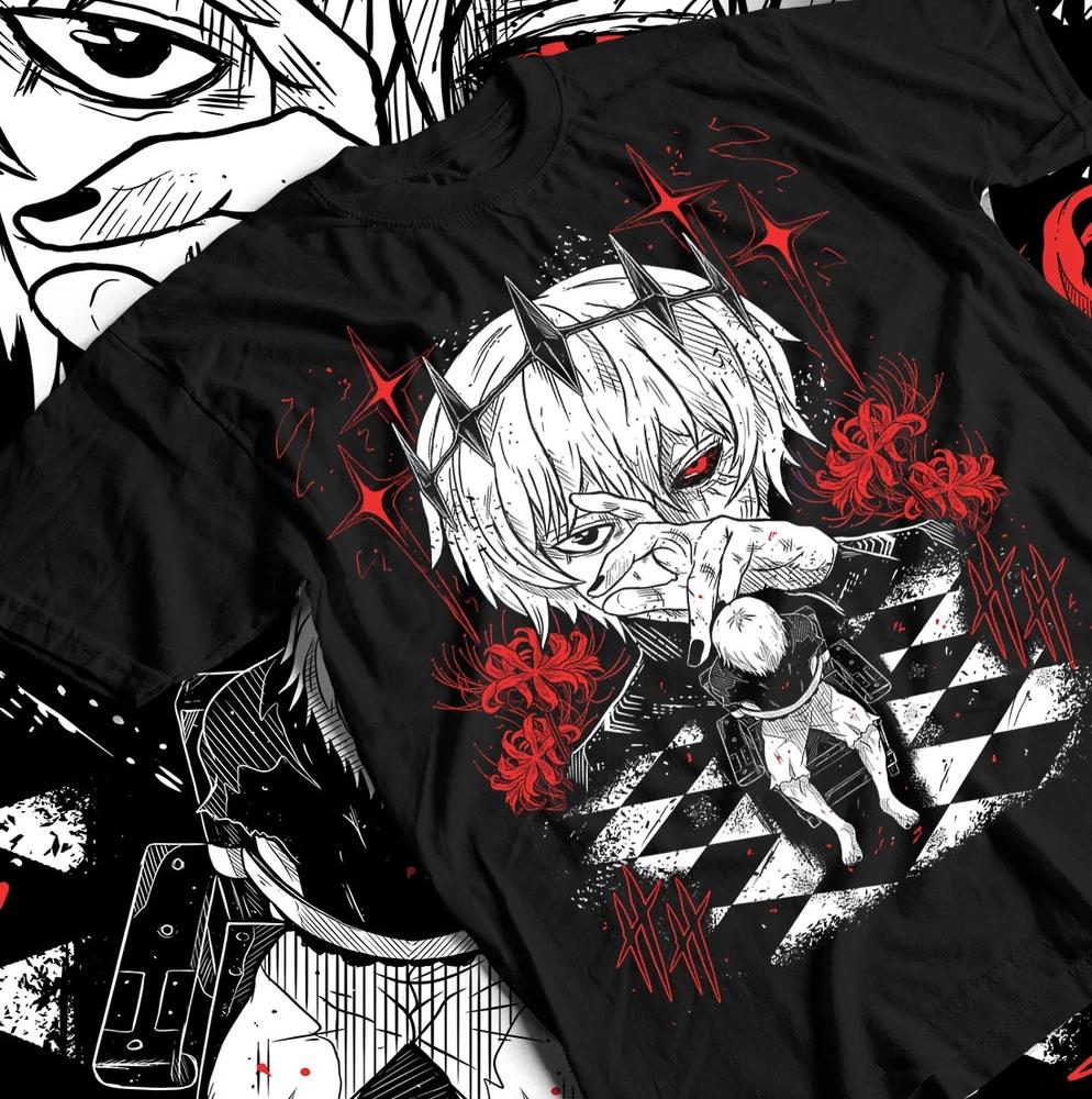 Tokyo Ghoul Ken Kaneki Unisexga Strip Horror Japanaise Unisexga Anime TShirt 1 S