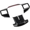 Carbon Fiber Style Steering Wheel Cover Molding Trims Accessories for 2026 Toyota RAV4