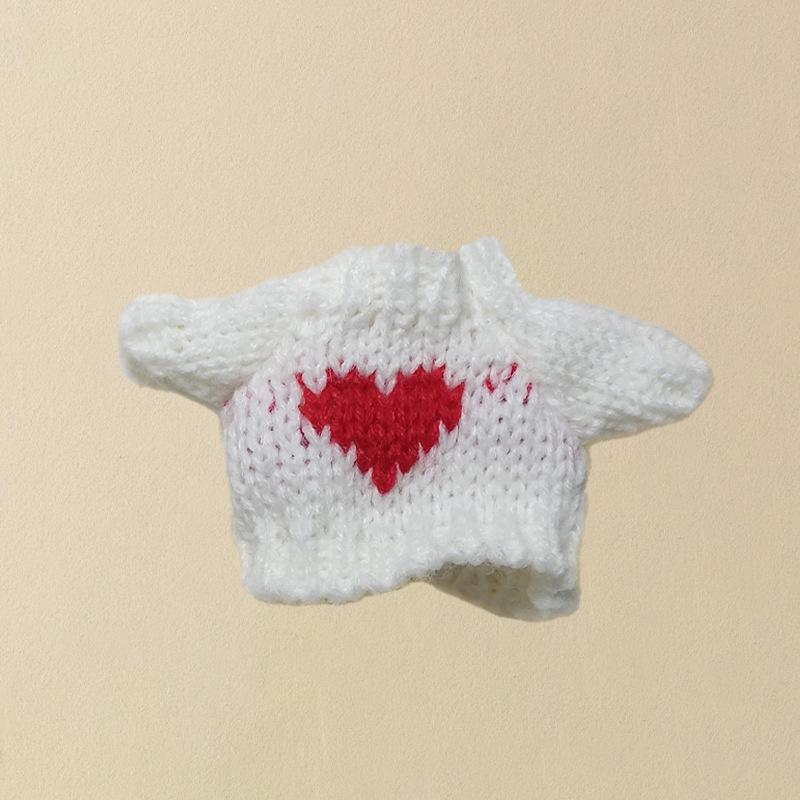 

10cm West Highland Dog Baby Doll Cotton Replacement Sweater