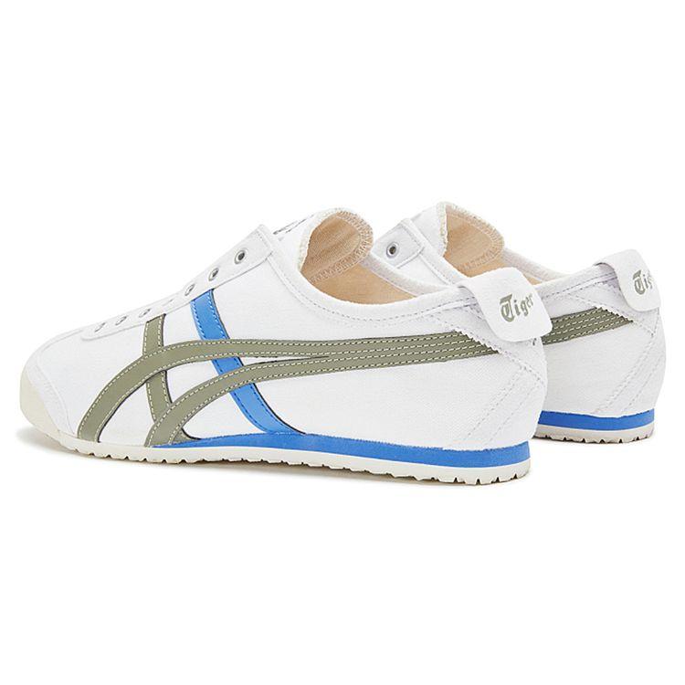 Onitsuka Tiger Mexico 66 Slip-On White Lichen Green Unisex Sneakers 1183A360-107