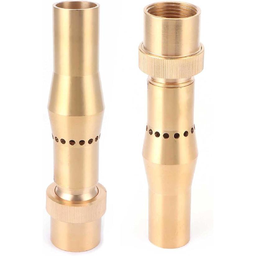 Gonetre Landschaftsdüse Sprudelndes Spray Sprudelnde Fontänendüse Fontänen sprenger Fontänen spreh-Kopf Außengewinde Fontänendüse Messing Mehrloch