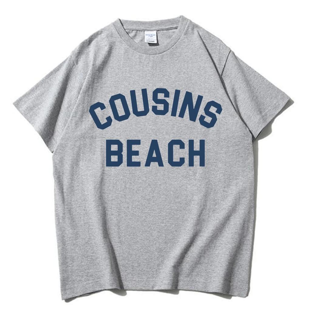 The Summer I Turned Pretty - Cousins Beach T-shirt Women Harajuku Sleeve Casual Clothing Street Tops Tees Aesthetic Clothes