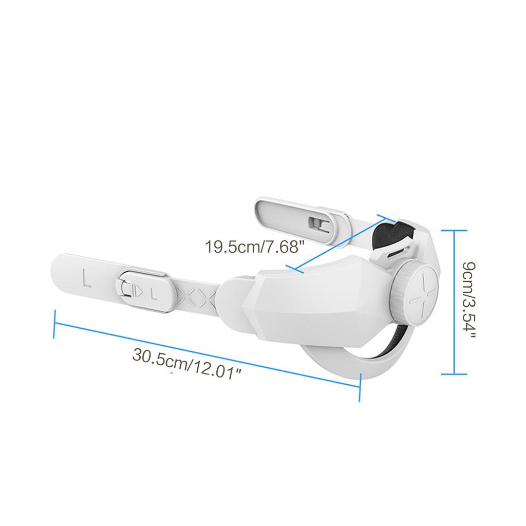 Adjustable for Head Strap for Oculus Quest 2 VR Headset Elite Strap Replacement Comfortable for Touch Strap