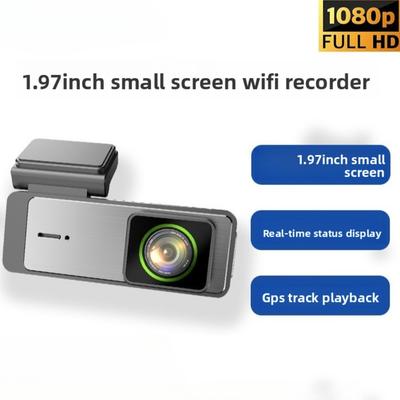 Mini 2 hüvelykes WiFi menetrögzítő kamera 1080P Full HD éjjellátó autókamera rögzítő