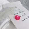 1Pc Fashion Punk Colorful Lips Shape Hollow Resin Finger Rings Funny Mouth Lip Acrylic Ring For Women Girl Hiphop Party Jewelry