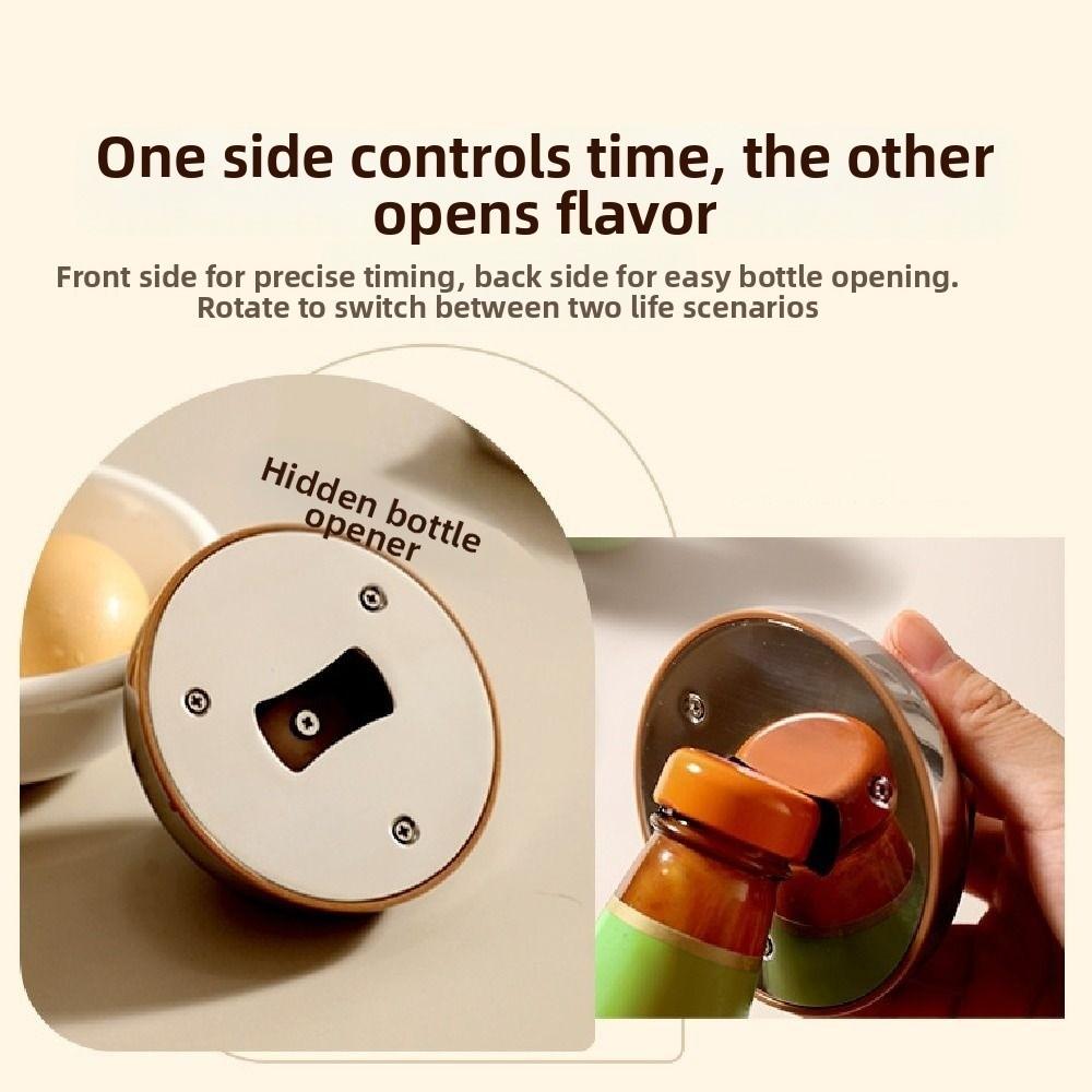 2in1 Kitchen Cooking Timer Magnetic Children Study Timer Baking Reminder  For School Kitchen Office