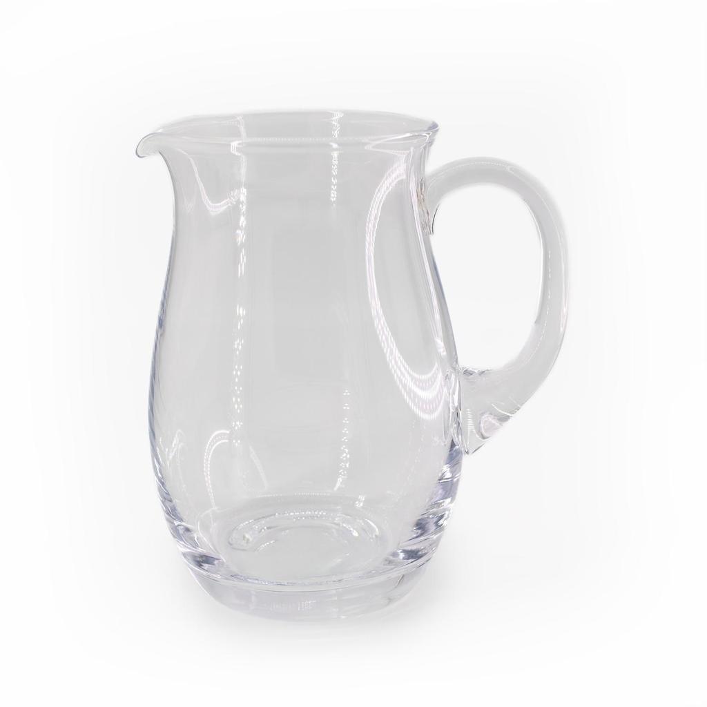 Elegant Round Glass Water & Drink Pitcher DUKA