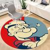 1pc Popeye Office Round Area Rug, Under Office Chairs Bedroom Living Room Home Decor, Room Deco, Available in Various Sizes166