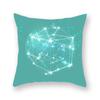 Abstract Geometry Nordic Technology Polyester Cushion Cover Home Decoration Line Character Pillowcase 45X45Cm Fundas De Cojin