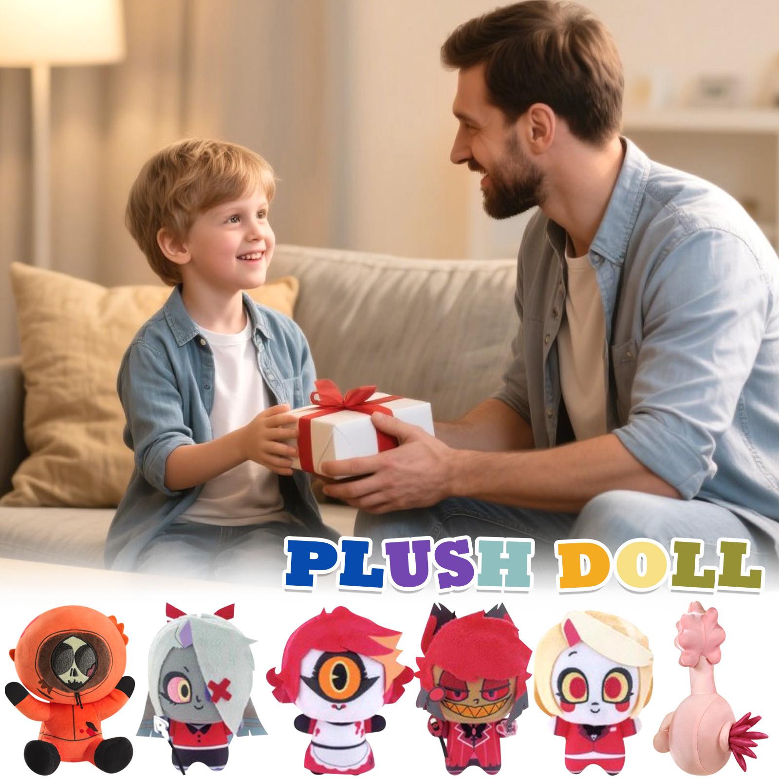 

Плюшевая кукла, игрушка в подарок, мультяшный стиль, детская тряпичная кукла, детская подарочная подушка One Size