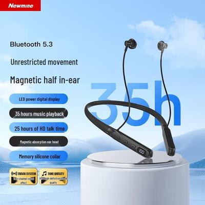 Newman GF13 Neckband Wireless Bluetooth Earphones