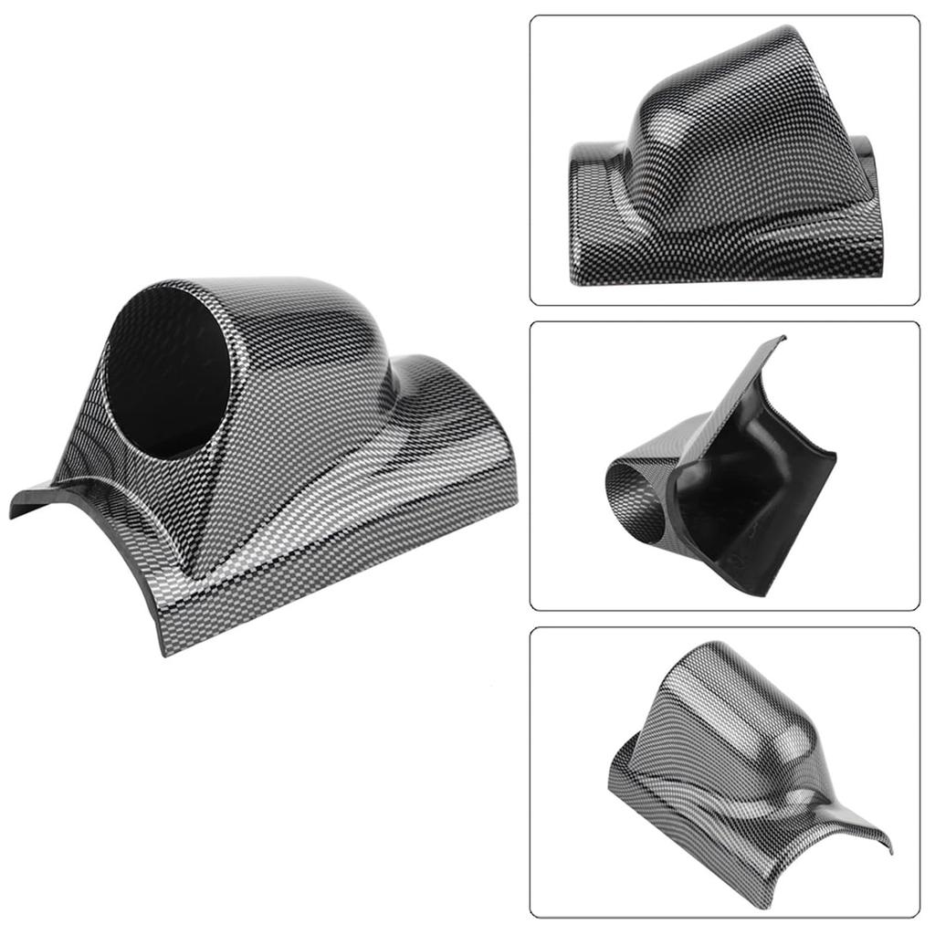 Universal Heavy Duty Racing Sport Meter Gauge Pillar Mount Pod Holder Bracket Gauge Holder (Single Hole)