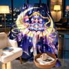 Sailor Moon Print Blanket - Soft & Comfortable, for Bedroom, Travel, Sofa, Home Decoration - Birthday Christmas Gift for Friend
