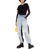 Moncler Round Neck Pullover Short Sleeve T-Shirt Women T-Shirts Black 8C73200V8058999