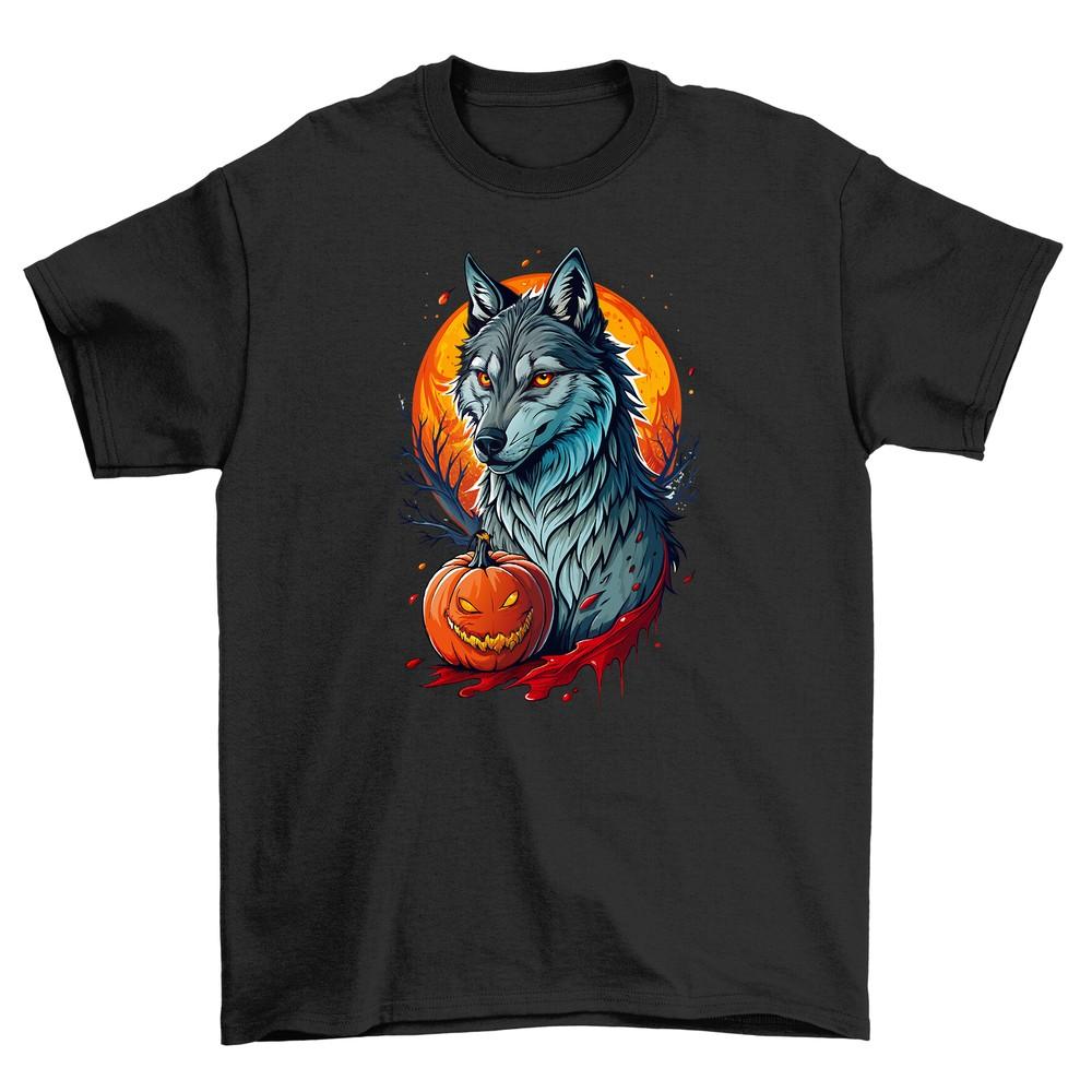 

Howling Halloween_227 T-Shirt - Spooky Fun! 100% Cotton, Funny Unisex Design. Pe 3XL