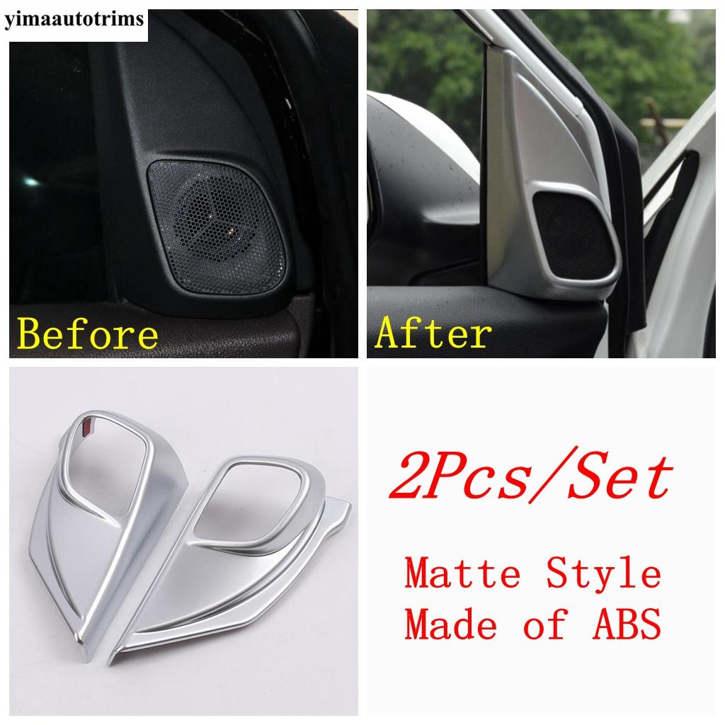 Gear Shift Panel / Window Lift / Middle AC Air Vent / Pillar A Speaker Cover Trim ABS Accessories For Honda CRV CR-V 2012 - 2016