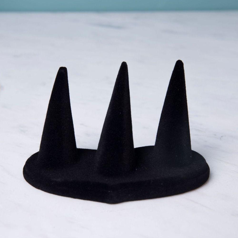 Velvet Jewelry Display Rack Bracelet Ring Display Stand Simple Rings Display Holder  Women