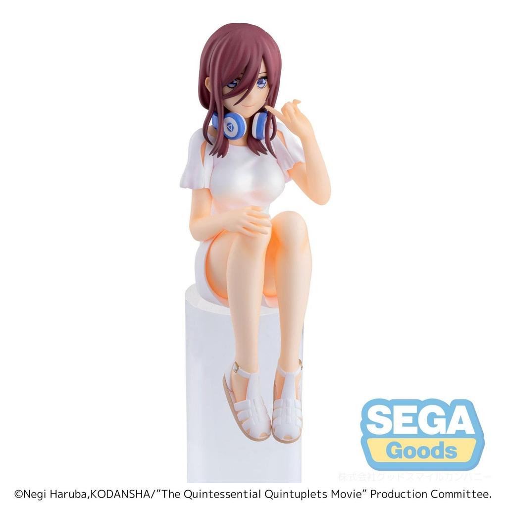 SEGA The Quintessential Quintuplets Movie Chokonose Premium Figure Miku Nakano