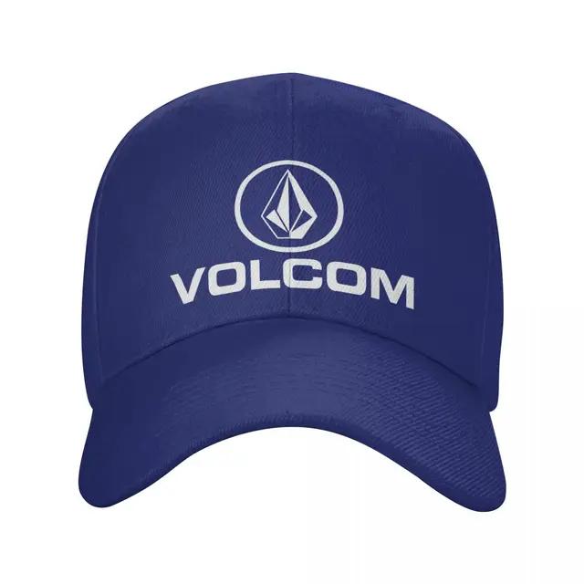 Cappellino da Baseball Unisex alla Moda con Logo Volcoms Cappellino da Papà Regolabile per Adulti Cappellini Snapback Sportivi Unisex da Donna