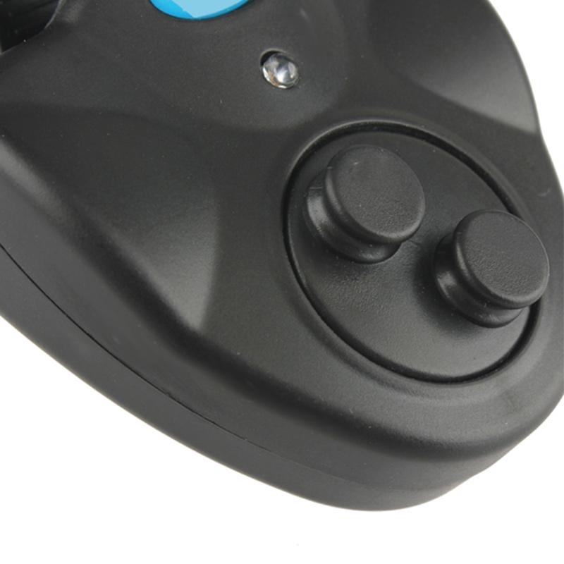 Fishing Alarm Buzzer with Buffered Alert System Electronic Bite Indicator for Fishing Rods Compact Portable Fishing Tools
