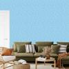Wallpaper Geometric Pattern Azure, Soft Forms 50x1000