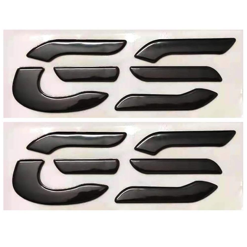 

2 шт. Мотоцикл 3D Емблема Значок Наклейка GS Бак Колесо Наклейка Для R1250GS F850GS F750GS F700GS F800GS F650GS R1200GS чорний
