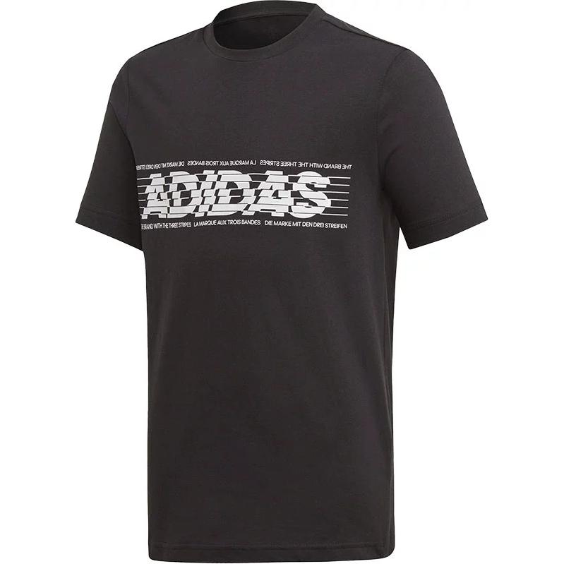 Adidas Grade School T Shirts Crew Neck Moderate ED7243 140