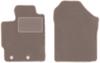 Beżowe dywaniki przednie do: Minivan Toyota Verso-S (2010-2015)
