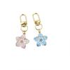 1PC With Pendant Car Key Key Ring Accessories Lovely Sakura Flower For Bag Pearl Charm Keychain