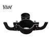 RV Towing Gear Trailer Safety Chain Holder with 7-Way Plugs Bracket, Heavy-Duty Aluminum Alloy Equipment Storage Organizer for Hitch Mount, Universal