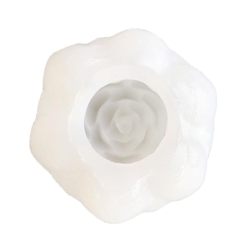 

Floral Silicone Molds for Epoxy Resin Making Candle Soap Heat Resistant Easy Demolding Flower Shape Silicone Mould