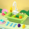 Universal Kitchen Sink Toy Rotatable Sink Faucet Play Tap Faucet Replacement Toy  For Girls