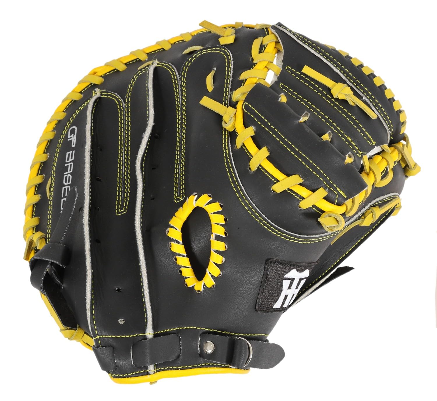 

Hanshin Tigers x GP Baseball Adult Throw Catcher s Mitt, Softball, Right-Handed чёрный
