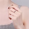 Voguish Stylish Simplicity Finger Ring All Match Women Jewelry S  Tone Demon Eye Rings Anniversary Birthday Festival Present GiftFashion