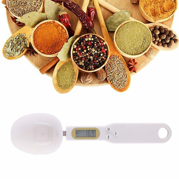 Verre doseur - buyweek - echelle numérique - 500g - lcd - plastique abs