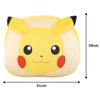 [Moripilo] Pokemon Pikachu Hugging Pillow 41x39cm - Pikachu Yellow Hand Cushion 427800