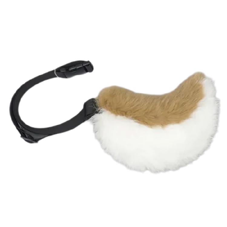 Kaninchenschwanz Verstellbarer Gürtel für Cosplay Halloween Party Kostüm Anime Kostüm Zubehör Tier Schwanz Weicher Tier Schwanz