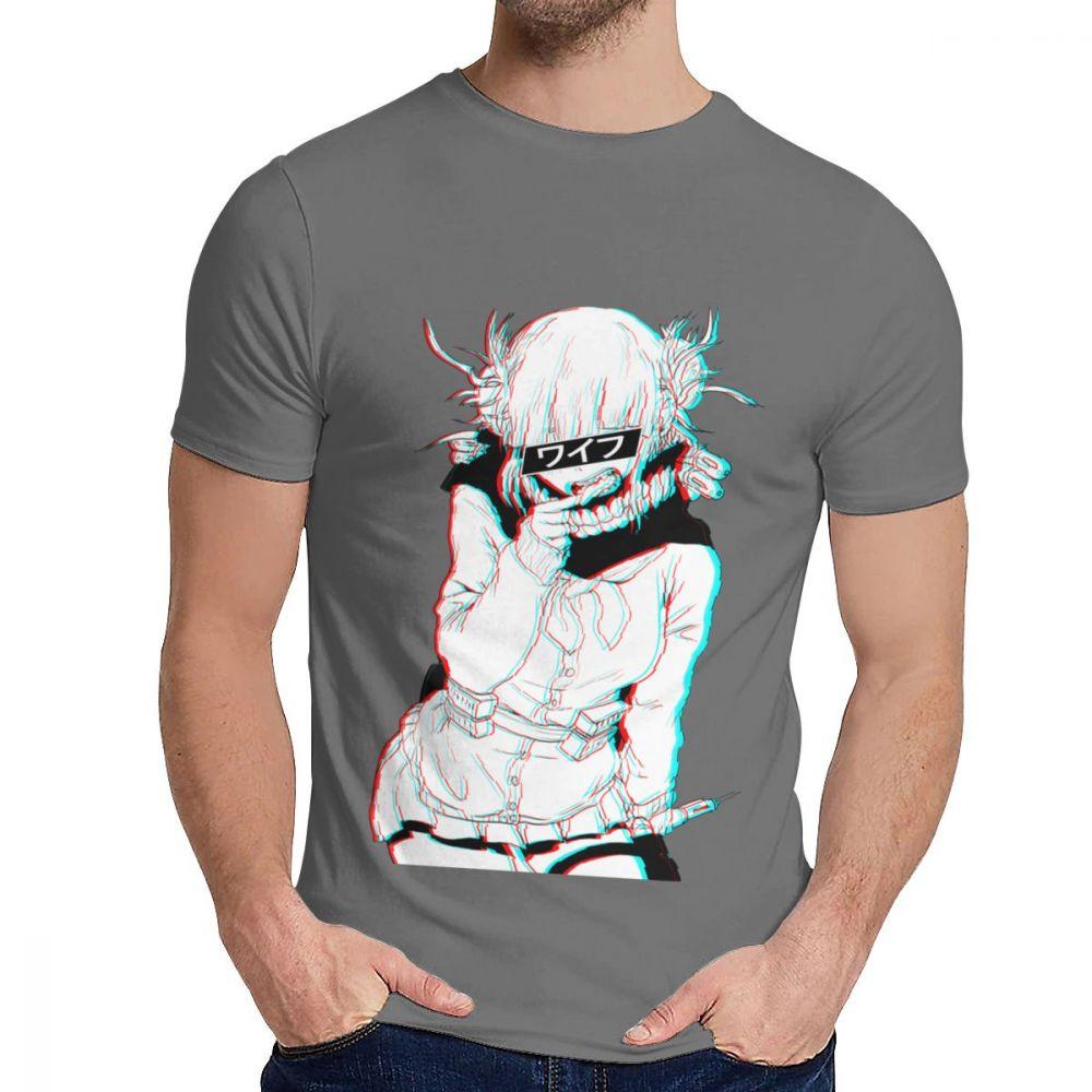 Himiko The Crazy Villain Waifu Tee Shirt For Men Awesome Great T Shirt Crewneck M