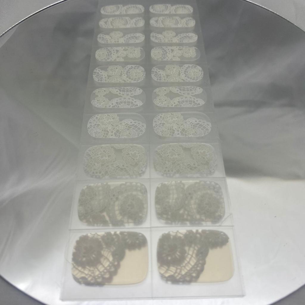 Semi-baked Lamp Semi-cured Manicure Gel Style Manicure Patch Leopard Print Flower Crafts