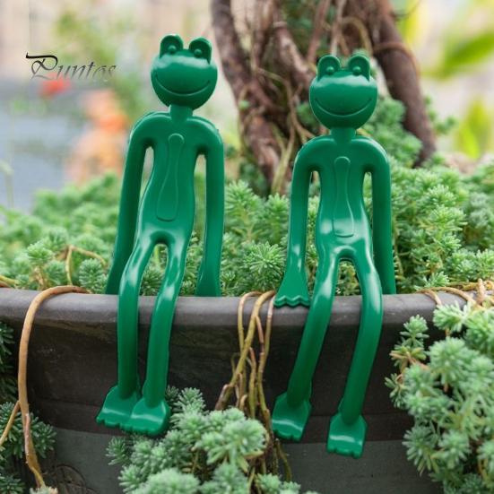 5 Pcs Frog Plant Stand Lizard-shaped Plant Fixture Clip Plant Stem Hugger Climbing Plants Support Structure for Small Potted Plants Succulents