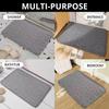 1PCS embossed fiber carpet, bathroom living room anti slip mat, pebble floor mat, household items