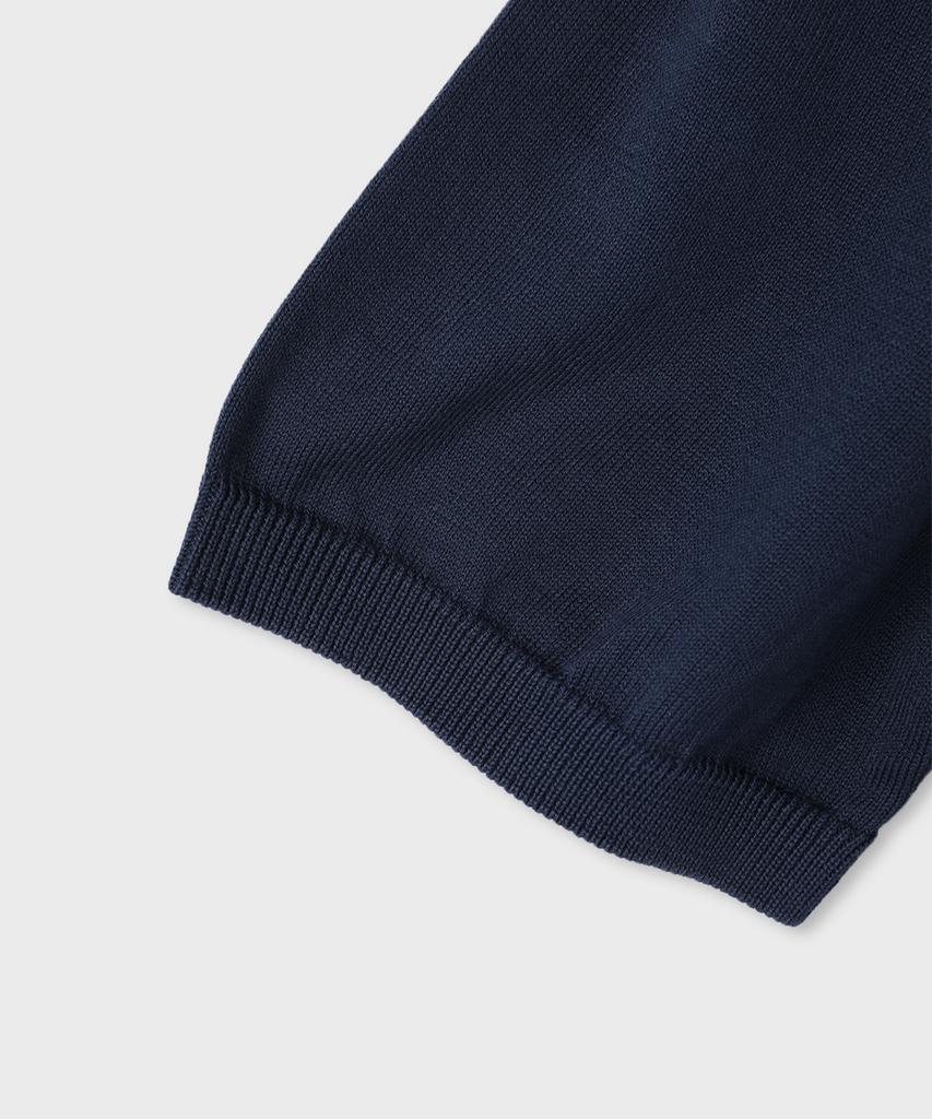PANICALE Spread Collar Cotton Polo Shirt 3 Colors