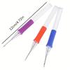 Cross Stitch Pen DIY Embroidery Pen Hand Embroidery Needle Weaving Tool Punch Needle Craft