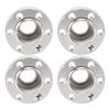 4pcs 1.9inch Aluminum Alloy Silver Wheel Hex Hub Fit for SCX10 1 10 RC Car Model20mm