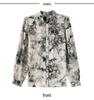 Women's Autumn High-End French Silk Print Blouse - Chic & Unique