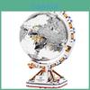 Globe Building Blocks Educational Toy With Led Light For Kids And Students